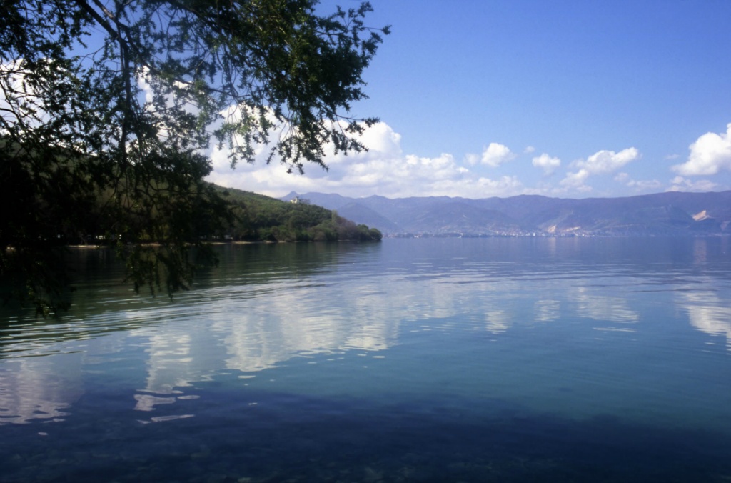 Lake Ohrida. North Macedonia