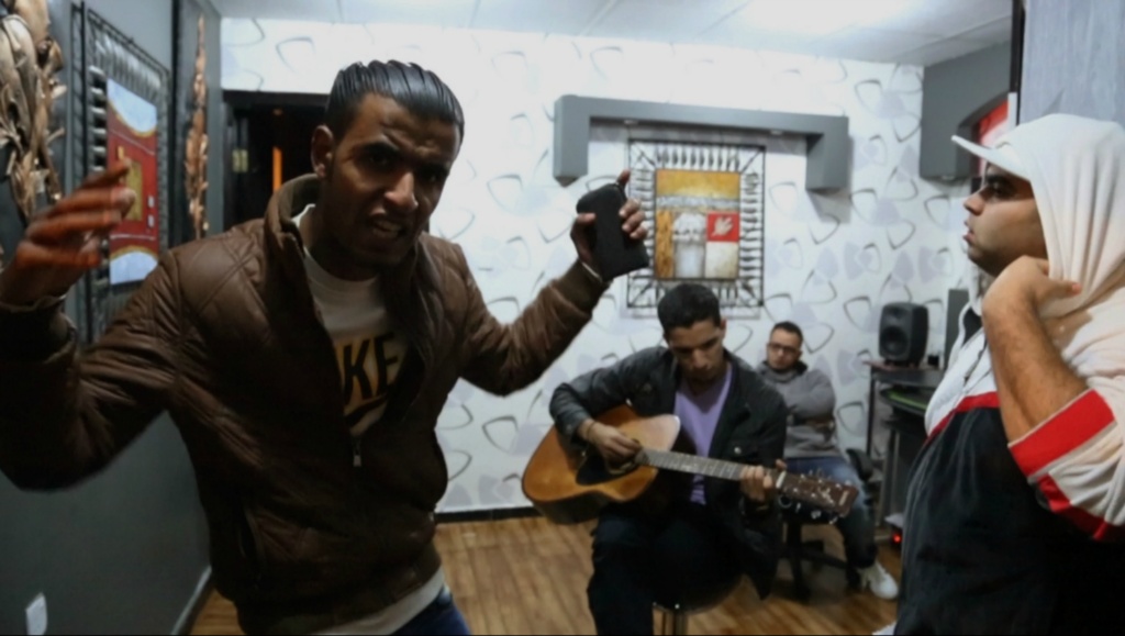 Hip hop jaming in Bengazi