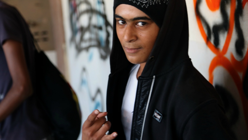 Young hip hop dancer