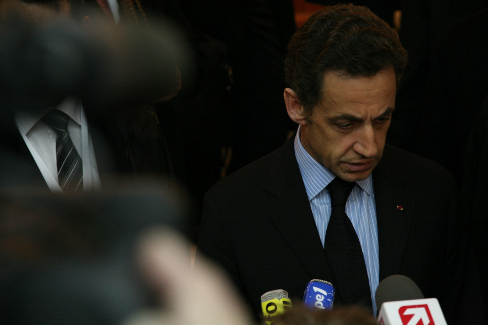 Nicolas Sarcozy in Gdansk, 2008