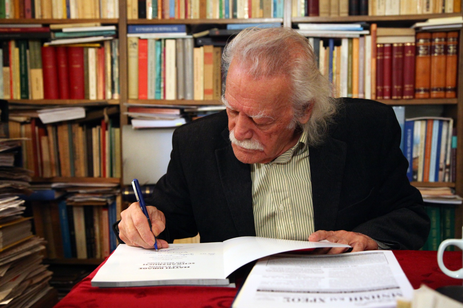 Manolis Glezos in Athens