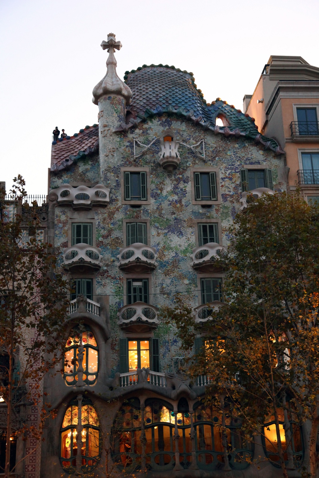 Casa Batlló. Facede 2