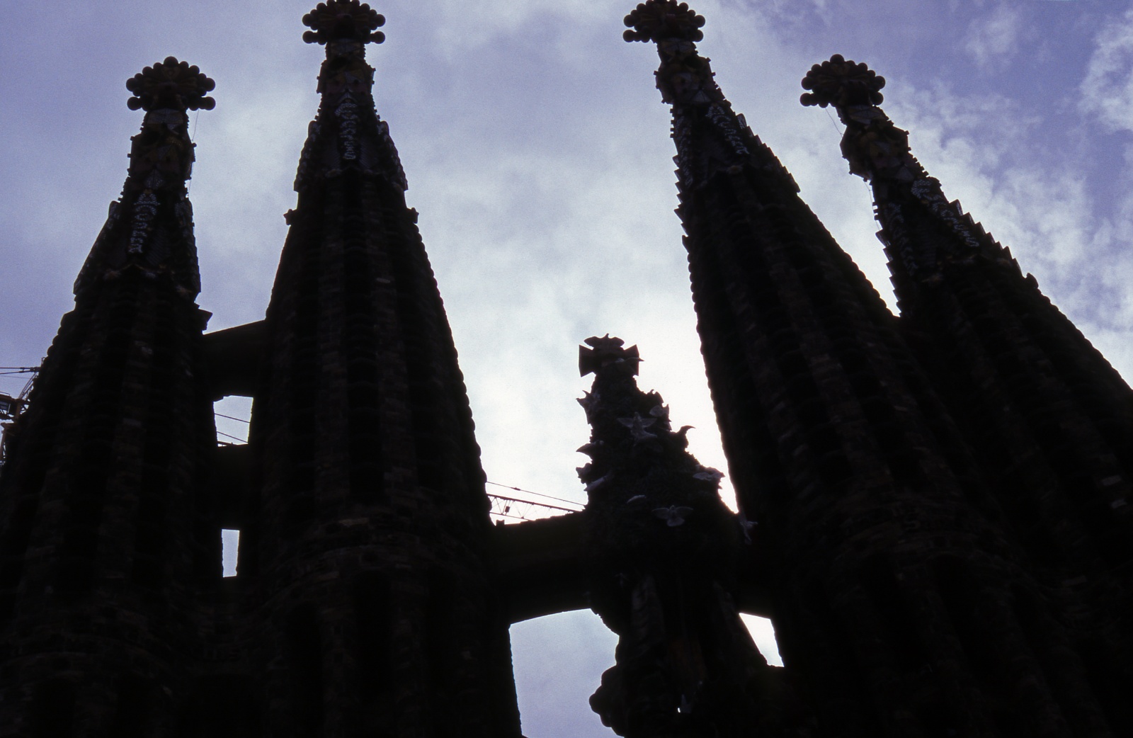 Sagrada Família, spires 2